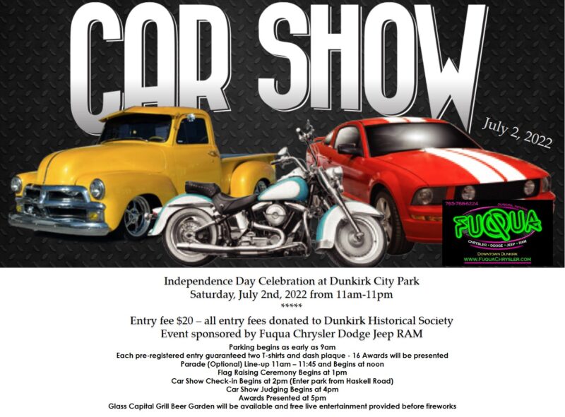 722022 Car Show Dunkirk, IN
